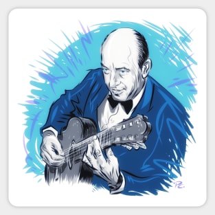 Charlie Byrd - An illustration by Paul Cemmick Sticker